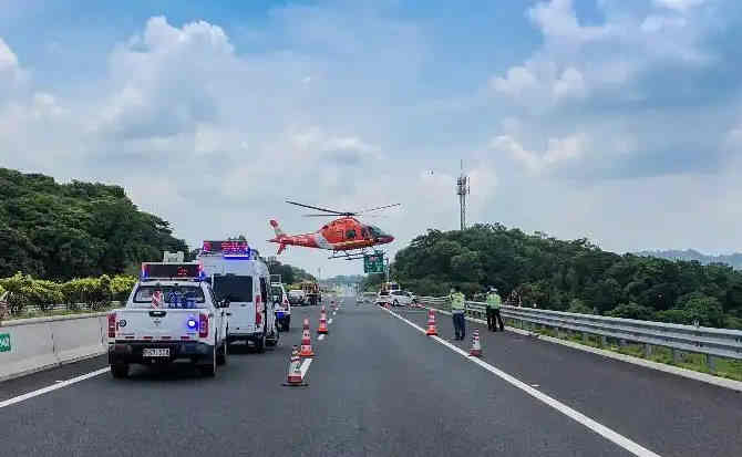 五指山高速公路汽车救援案例